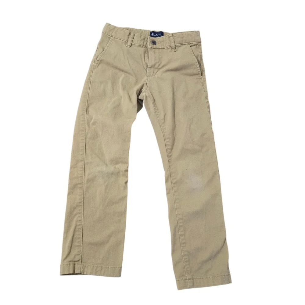 Lot Of 3 Boys SZ 6 Pants Children's Place School Uniform And Weatherproof Shorts